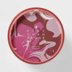 28oz Glass Champagne Candle Light Pink - Opalhouse™ -Home Furnishings Store GUEST 02057e90 68e1 4438 a010 8cbd29d85bc6