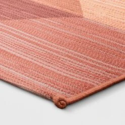 7'x10' Scandi Asymmetrical Rectangular Woven Outdoor Area Rug Bright Peach - Opalhouse™ -Home Furnishings Store GUEST 0e1e992c 65d8 428e 8ce8 91f640f732d3