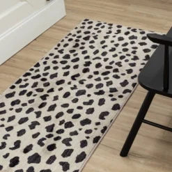 Daffodil Leopard Print Woven Rug - Threshold™ -Home Furnishings Store GUEST 0efea80e 333d 4d53 ba99 3047838bb320