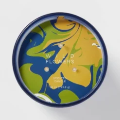 28oz Glass Wildflowers Candle Blue - Opalhouse™ -Home Furnishings Store GUEST 10b97f8f e2e9 465e 9bb9 54d91fb01691