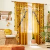 2pk Light Filtering Doorway Embroidery Window Curtain Panels Gold - Opalhouse™ Designed With Jungalow™ -Home Furnishings Store GUEST 2030c029 c573 4efb bc23 d3f6545698fa