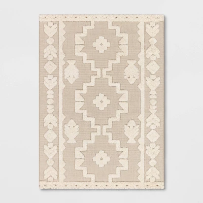 Outdoor Rug Tufted Cream - Opalhouse™ 7 Outdoor Rug Tufted Cream - Opalhouse™ - Image 5