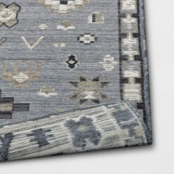 7'x10' Tapestry Rectangular Woven Outdoor Area Rug Gray - Opalhouse™ -Home Furnishings Store GUEST 3d63a080 35c1 4b18 87d0 49bd82241939