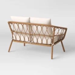 Britanna Patio Loveseat, Outdoor Furniture - Natural - Opalhouse™ -Home Furnishings Store GUEST 3e5f70ee 1fe6 4751 87aa 639e042763e5