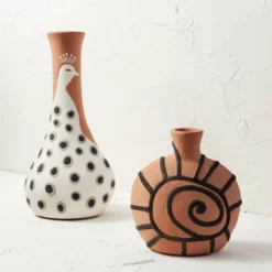 Spiral Shell Terracotta Vase Brown - Opalhouse™ Designed With Jungalow™ -Home Furnishings Store GUEST 5c2b58ed 0b3f 454c 91fa 9f37f0275e13
