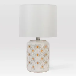 Diamond Cutout Table Lamp With Lit Base - Opalhouse™ 10 Diamond Cutout Table Lamp With Lit Base - Opalhouse™ -Home Furnishings Store GUEST 60da54ce 0527 407f a2b6 270a9b9bd46a