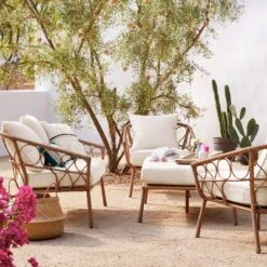 2pc Britanna Outdoor Patio Chairs, Club Chairs Natural - Opalhouse™ -Home Furnishings Store GUEST 6385c2ea 6b29 41a9 8f22 4a71cfddc595