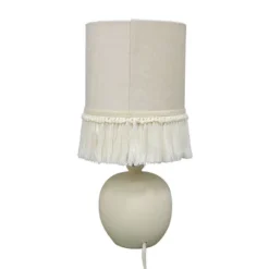 Small Table Lamp With Fringe Shade Off-White (Includes LED Light Bulb) - Opalhouse™ Designed With Jungalow™ 17 Small Table Lamp With Fringe Shade Off-White (Includes LED Light Bulb) - Opalhouse™ Designed With Jungalow™ -Home Furnishings Store GUEST 6a5a28fb 40e2 4ccf aad5 699d151bc234