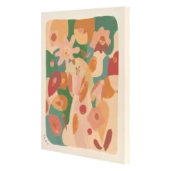 24" X 30" Floral Abstract Unframed Wall Canvas Green - Opalhouse™ Designed With Jungalow™ -Home Furnishings Store GUEST 763f5edd e763 4bb2 a39f c3a8477b8552