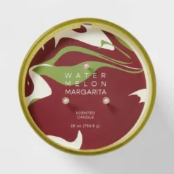 28oz Glass Watermelon Margarita Candle Light Green - Opalhouse™ -Home Furnishings Store GUEST 7d20bf60 994d 473c 932d e078eea81aa3