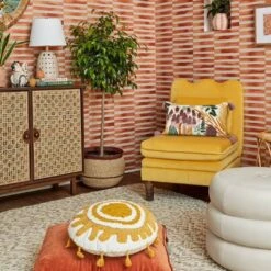 Bencia Slipper Chair Mustard - Opalhouse™ Designed With Jungalow™ -Home Furnishings Store GUEST 83ff8f64 8468 4fcf a26a d3ef3492ee59