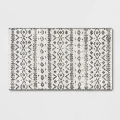 Diamond Printed Accent Aztec Rug Black - Opalhouse™ -Home Furnishings Store GUEST 9a5f0d3a 6dc0 4cc2 a7e1 7c16bb3d54a2