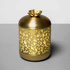 200ml Metal Flower Cutout Color-Changing Oil Diffuser Gold - Opalhouse™ -Home Furnishings Store GUEST be53ae4e 50ec 4323 a07e 251cf8563ca1
