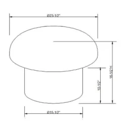 Maddalena Mushroom Stool - Opalhouse™ Designed With Jungalow™ 11 Maddalena Mushroom Stool - Opalhouse™ Designed With Jungalow™ -Home Furnishings Store GUEST c2878331 038a 4ac5 ad14 266eb978ce44