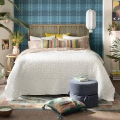 Diskus Plaid Peel And Stick Wallpaper Blue - Opalhouse™ Designed With Jungalow™ -Home Furnishings Store GUEST c3cb3514 8935 4a5e 9a9a 45911d0e6851 1