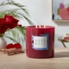 28oz Glass Sandalwood Rose Candle Burgundy - Opalhouse™ -Home Furnishings Store GUEST c434c36f 9024 4a6b a515 9b2129a653a9