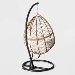 Britanna Patio Hanging Egg Chair - Natural - Opalhouse™ -Home Furnishings Store GUEST c4bd566e 91c6 4884 8a0e b0fad9b51e63