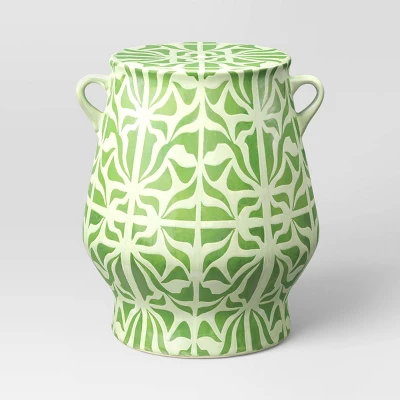 Ceramic Garden Stool - Green - Opalhouse™ Designed With Jungalow™ 4 Ceramic Garden Stool - Green - Opalhouse™ Designed With Jungalow™ - Image 2