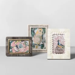 5" X 7" Scratched Bone Photo Frame Light Brown - Opalhouse™ -Home Furnishings Store GUEST d208eaa2 2cc2 41d8 828d 4840fa5472f7