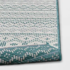 5' X 7' Tapestry Woven Outdoor Rug Aqua - Opalhouse™ -Home Furnishings Store GUEST d89b2b6c 34c5 4db7 b760 30af76ec6a4a