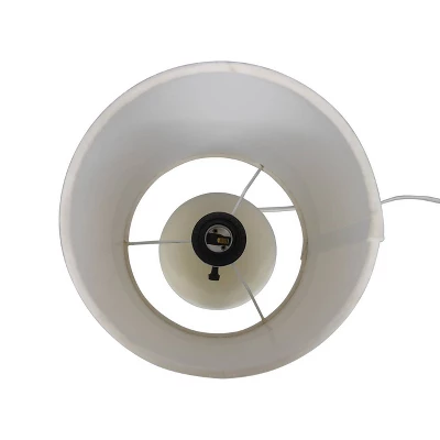 Small Table Lamp With Fringe Shade Off-White (Includes LED Light Bulb) - Opalhouse™ Designed With Jungalow™ 10 Small Table Lamp With Fringe Shade Off-White (Includes LED Light Bulb) - Opalhouse™ Designed With Jungalow™ - Image 8