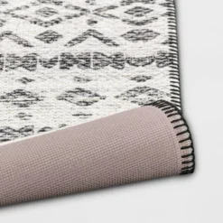 Diamond Printed Accent Aztec Rug Black - Opalhouse™ -Home Furnishings Store GUEST e3046680 f1c2 4786 85e6 13127e4d5137