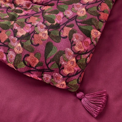 Printed Comforter And Sham Set Dark Purple - Opalhouse™ Designed With Jungalow™ 5 Printed Comforter And Sham Set Dark Purple - Opalhouse™ Designed With Jungalow™ - Image 3