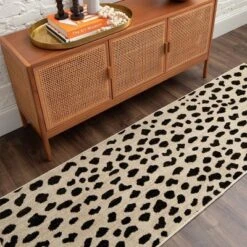 Daffodil Leopard Print Woven Rug - Threshold™ -Home Furnishings Store GUEST fd7ce3b6 e6f3 40a7 83d7 ec02ffd3ec0b